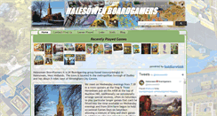 Desktop Screenshot of halesowenboardgamers.org.uk